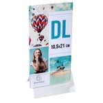 Porte-carte Clip L100mm - Cristal - X 50 - Exacompta