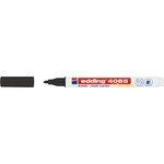 Marqueur Craie Liquide 4085 Noir Pointe Fine 1-2 mm x 5 EDDING