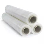 Film étirable manuel transparent – (Carton de 6 bobines) 17µ  450 mm x 270 m – Bulteau Systems