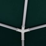 vidaXL Tente de réception et parois latérales 4x4 m Vert 90 g/m²