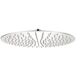 vidaXL Tête de douche plongeante ronde en acier inoxydable 40 cm