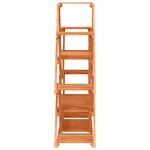 vidaXL Support à fleurs 110x25x105 cm bois massif de sapin