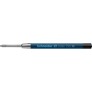 Recharge slider 755 pointe moyenne noir schneider