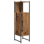 vidaXL Set de meubles de salle de bain 3 pièces en bois vieilli et en bois d'ingénierie