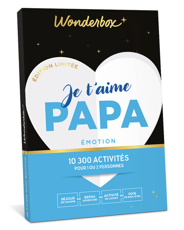 Coffret cadeau - WONDERBOX - Je t'aime Papa Émotion
