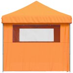 vidaXL Tente de réception pliable escamotable avec 4 parois latérales
