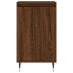 vidaXL Buffet chêne marron 40x35x70 cm bois d'ingénierie