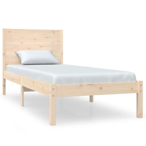 vidaXL Cadre de lit sans matelas 90x200 cm bois de pin massif