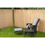 Nature 2 Pièces Écrans de jardin Roseau de bambou 500 x 100 cm