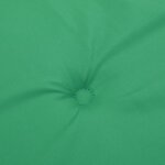 vidaXL Coussins de chaise jardin lot de 2 vert 40x40x3 cm tissu oxford