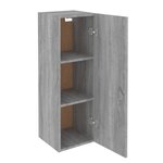 vidaXL Ensemble de meubles TV 8 Pièces Sonoma gris Bois d'ingénierie