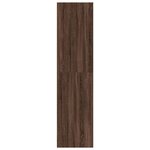 vidaXL Garde-robe chêne marron 80x50x200 cm bois d'ingénierie