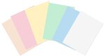 Paquet de 102 Chemises 210 g 240 x 320 mm ISATIS Coloris Pastel Assorties ELVE