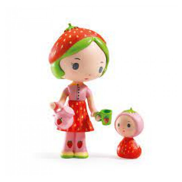Tinyly - Figurine Berry & Lila : Un Voyage Imaginaire dans un Monde de Douceur