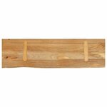 vidaXL Dessus de table à bord vivant 100x20x2 5cm bois massif manguier