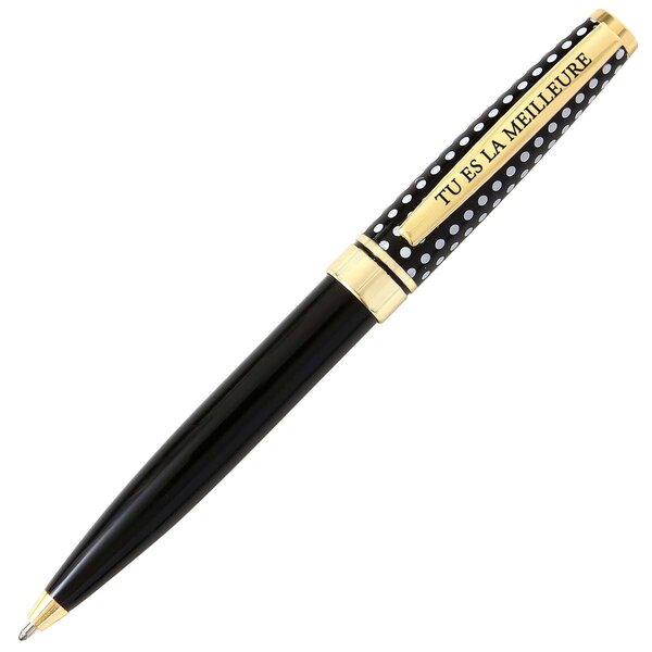 Stylo Bille Noir Rétractable Tu Es La Meilleure - Draeger paris