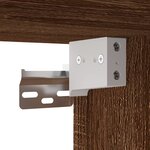 vidaXL Meubles TV muraux 2 Pièces Chêne marron 40x34 5x60 cm