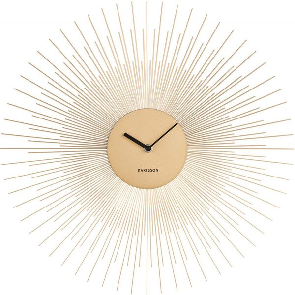 Horloge en métal peony 45 cm