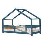Lit cabane enfant LUCKY 80 x 160 bleu marine