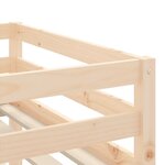 vidaXL Lit mezzanine d'enfants sans matelas avec échelle 90x200 cm