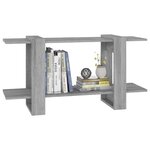 vidaXL Bibliothèque Sonoma gris 100x30x51 cm Bois d'ingénierie