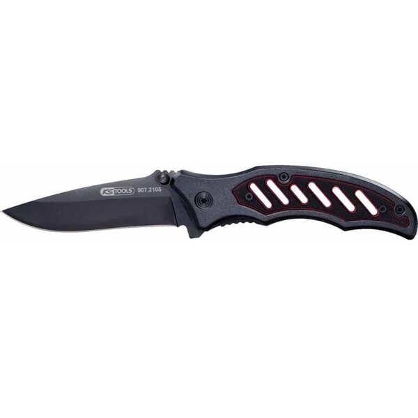 Ks tools couteau pliant avec mécanisme de verrouillage 78 mm 907.2105