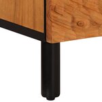 vidaXL Table de chevet 40x33x46 cm Bois d'acacia massif