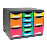 Moule De Classement Storebox Multi 11 Tiroirs Iderama - Arlequin - Exacompta