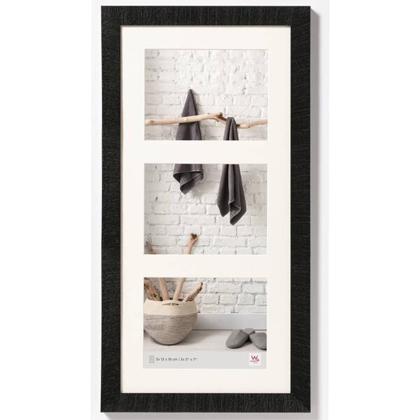 Walther design cadre photo home 3x13x18 cm noir