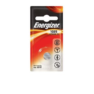 Blister de 1 Pile Lithium CR 1025 ENERGIZER
