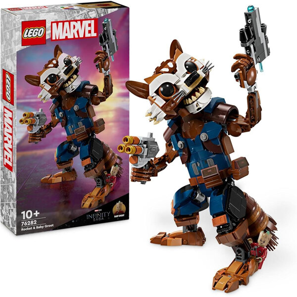 Vaisseau Spatial Rocket LEGO® Marvel Super Héros - Modèle 76282