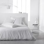 Drap housse - 140 x 190+25 cm jersey - Craie