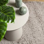 vidaXL Tapis shaggy PAMPLONA poils longs moderne beige 60x110 cm