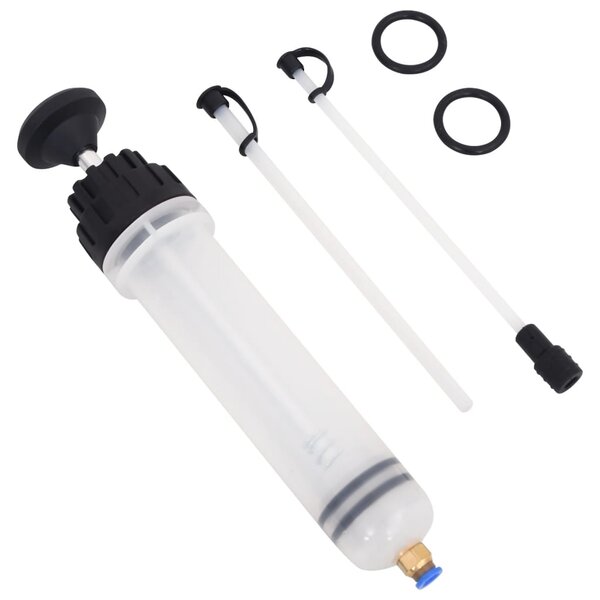 vidaXL Purgeur de frein blanc et noir 0 2 L