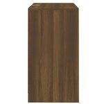vidaXL Buffets 2 Pièces Chêne marron 70x41x75 cm Bois d'ingénierie