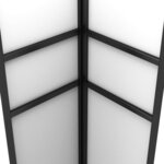 vidaXL Tonnelle avec toit double 3x6 m Blanc