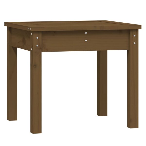 vidaXL Banc de jardin marron miel 50x44x45 cm bois de pin massif