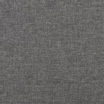 vidaXL Repose-pied Gris clair 45x29 5x35 cm Tissu et similicuir