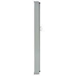 vidaXL Auvent latéral rétractable de patio 80x300 cm Crème