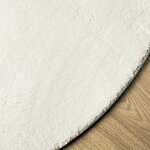 vidaXL Tapis d'aire Crème 140x200 cm Antidérapant