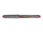 Stylo plume Jetable V-Pen SILVER Pte Moyenne Rose PILOT