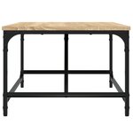 vidaXL Table basse chêne sonoma 75x50x35 cm bois d'ingénierie