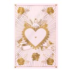 Carte Saint-valentin - Cœur Doré - Draeger paris
