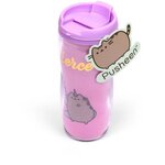 PUSHEEN Mug de voyage en plastique - Fierce