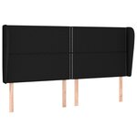 vidaXL Sommier à lattes de lit avec matelas Noir 180x200 cm Tissu
