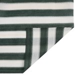 vidaXL Filet brise-vue vert et blanc 1 5x10 m PEHD 75 g/m²