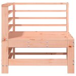 vidaXL Canapés d'angle de jardin 2 Pièces bois massif douglas