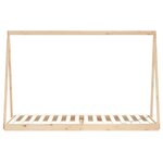 vidaXL Cadre de lit pour enfants 80x200 cm bois de pin massif