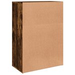 vidaXL Buffets 2 Pièces chêne fumé 60x31x84 cm bois d'ingénierie