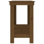 vidaXL Banc de travail Marron miel 180x50x80 cm Bois de pin massif